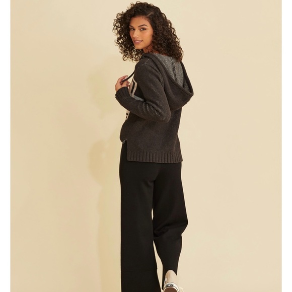 Pendleton Woman's Harding Cotton Hoodie Sweater Aztec Print Size Small - Picture 10 of 10